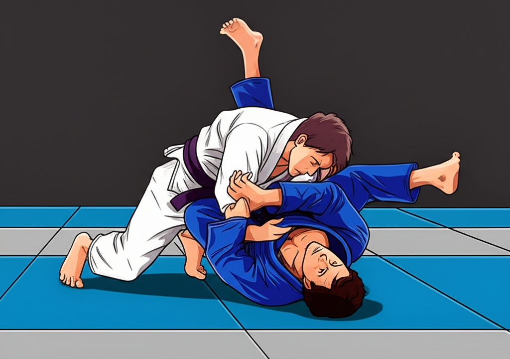 BJJ training at Shield Grappling Center